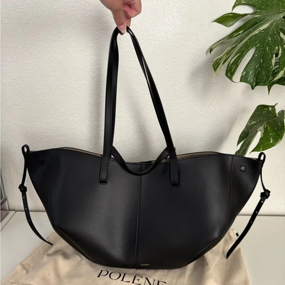 Polene Paris Cyme Large Editon Textured Black - Picture 2 of 8